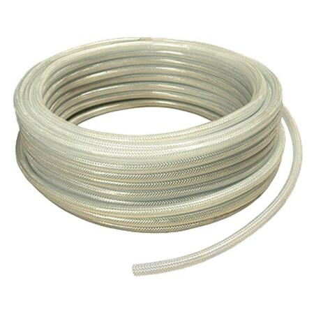 APACHE 15010985 0.5 in. x 0.12 in. Wall Thickness x 100 ft. Clear Reinforced Vinyl Tubing 193777